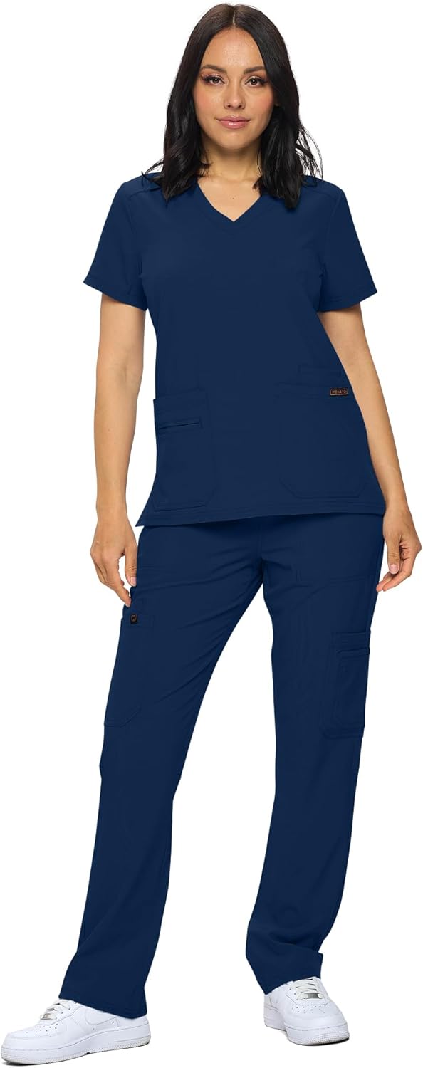 Monarch Uniforms Scrub Sets for Women - Stretchy Comfort Fit