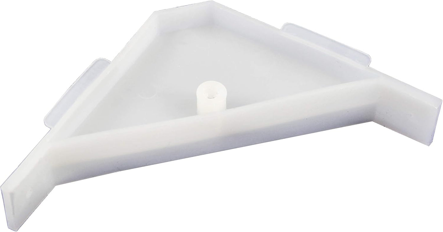 Berta 100-Pack 90 Degree Cabinet Triangle Bracket Support