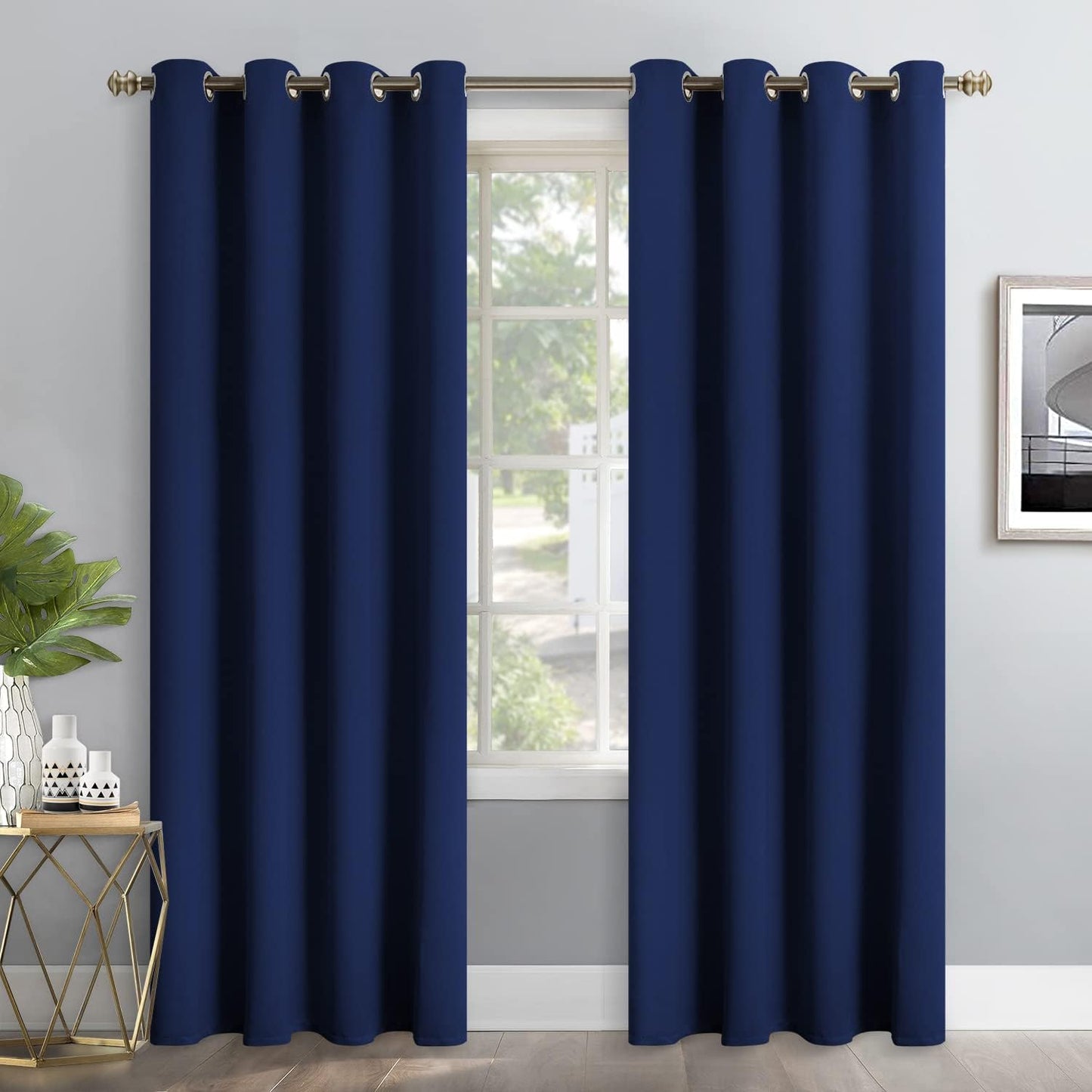 YoungsTex Blackout Curtains for Bedroom - Noise Reducing Panels