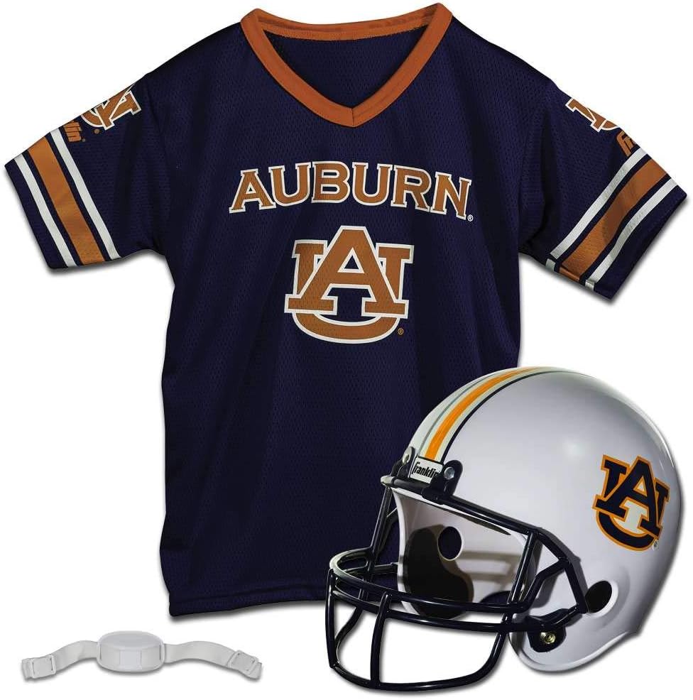 NCAA Kids College Football Helmet and Jersey Sets for Play