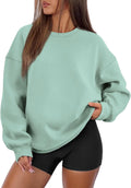 Oversized Sweatshirt for Women Crewneck Fleece Pullover - Warm Cotton
