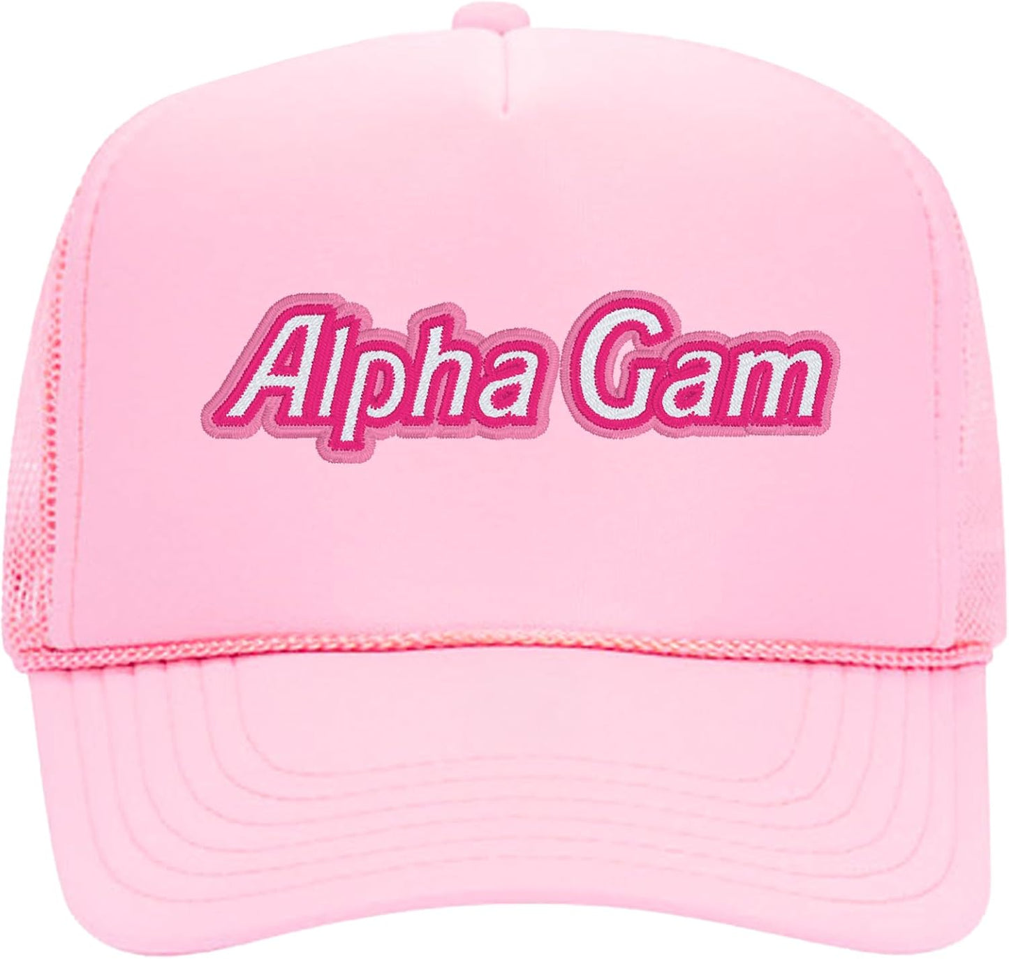 Embroidered Sorority Trucker Hat - Go Greek Chic!