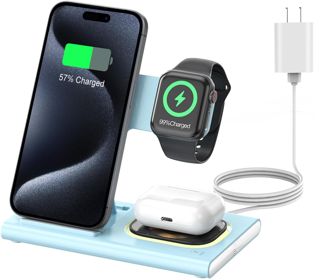 Fast Charge Triple Apple Device Station