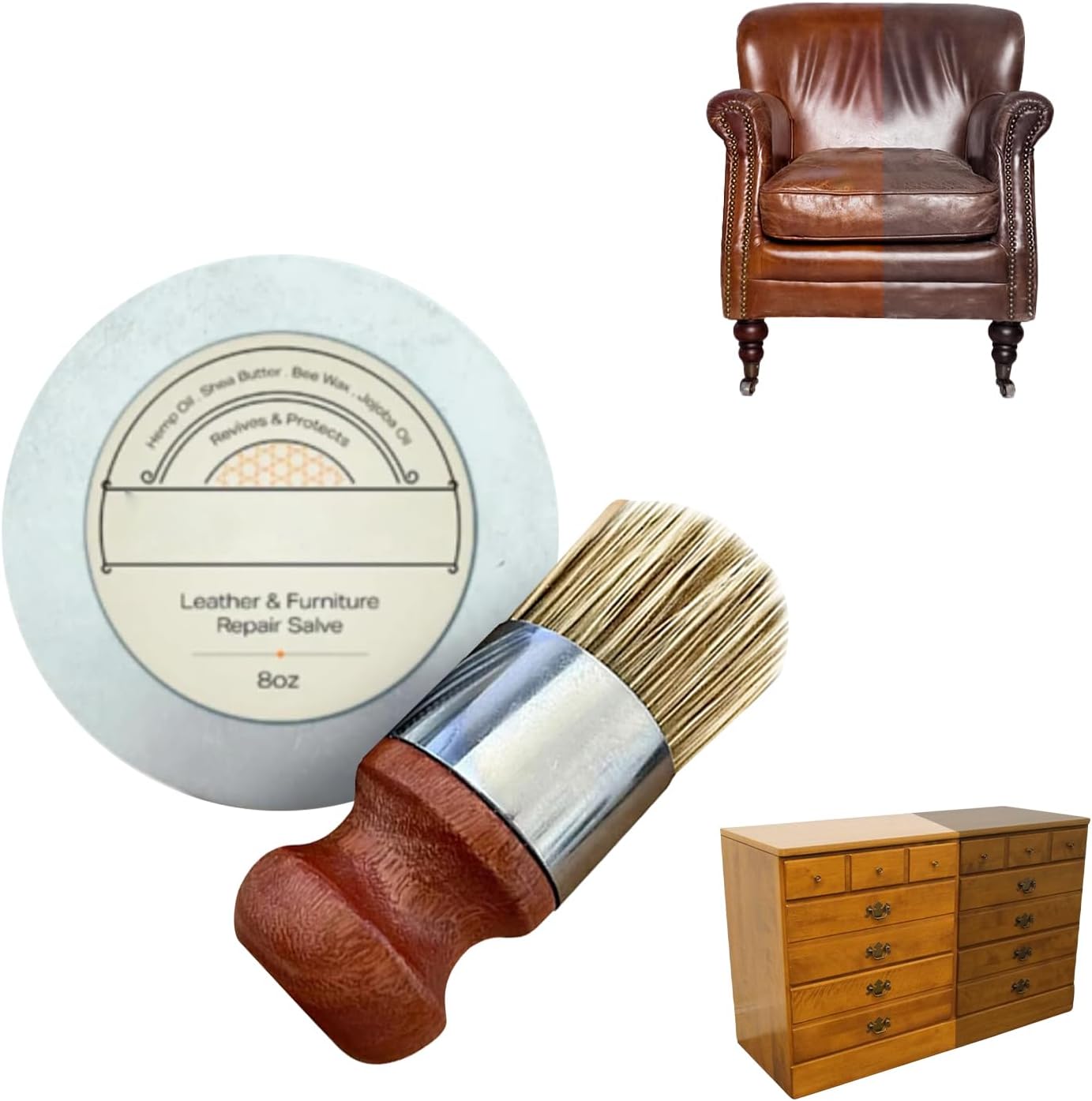 Revive Furniture & Leather: Repair Salve Kit