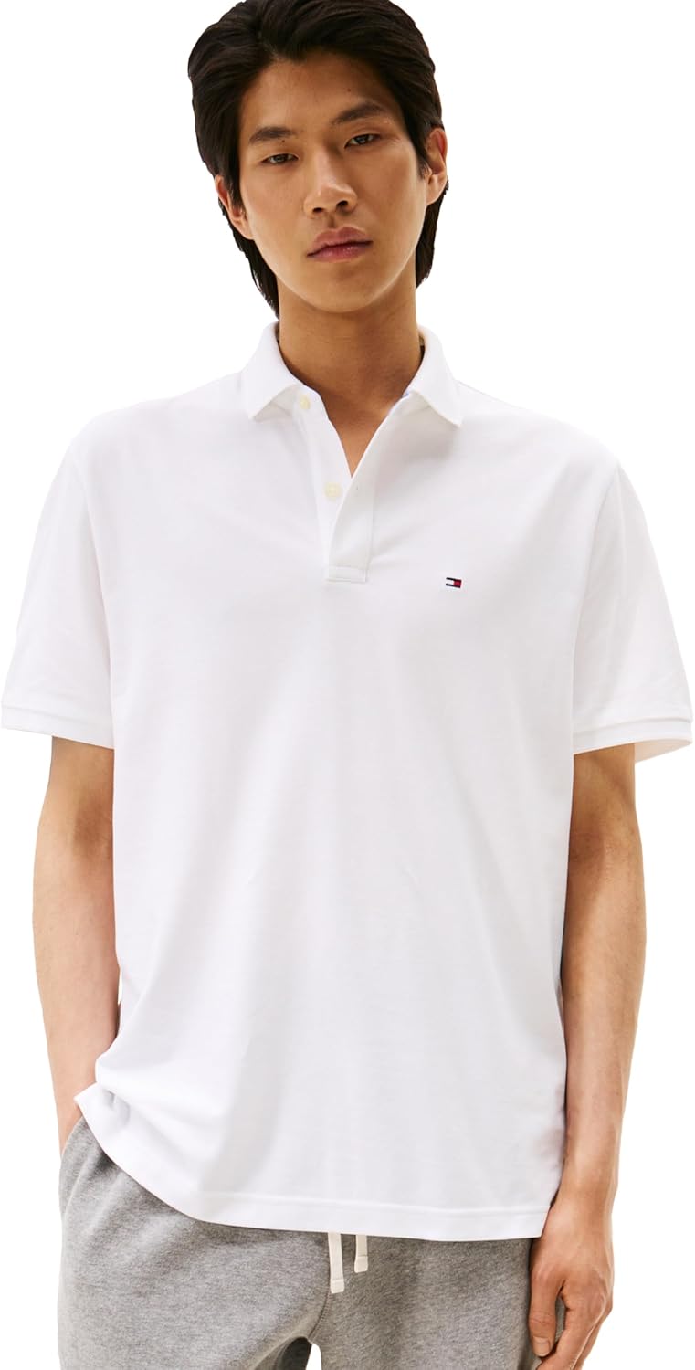 Tommy Hilfiger Men's Short Sleeve Cotton Pique Polo Shirt Review