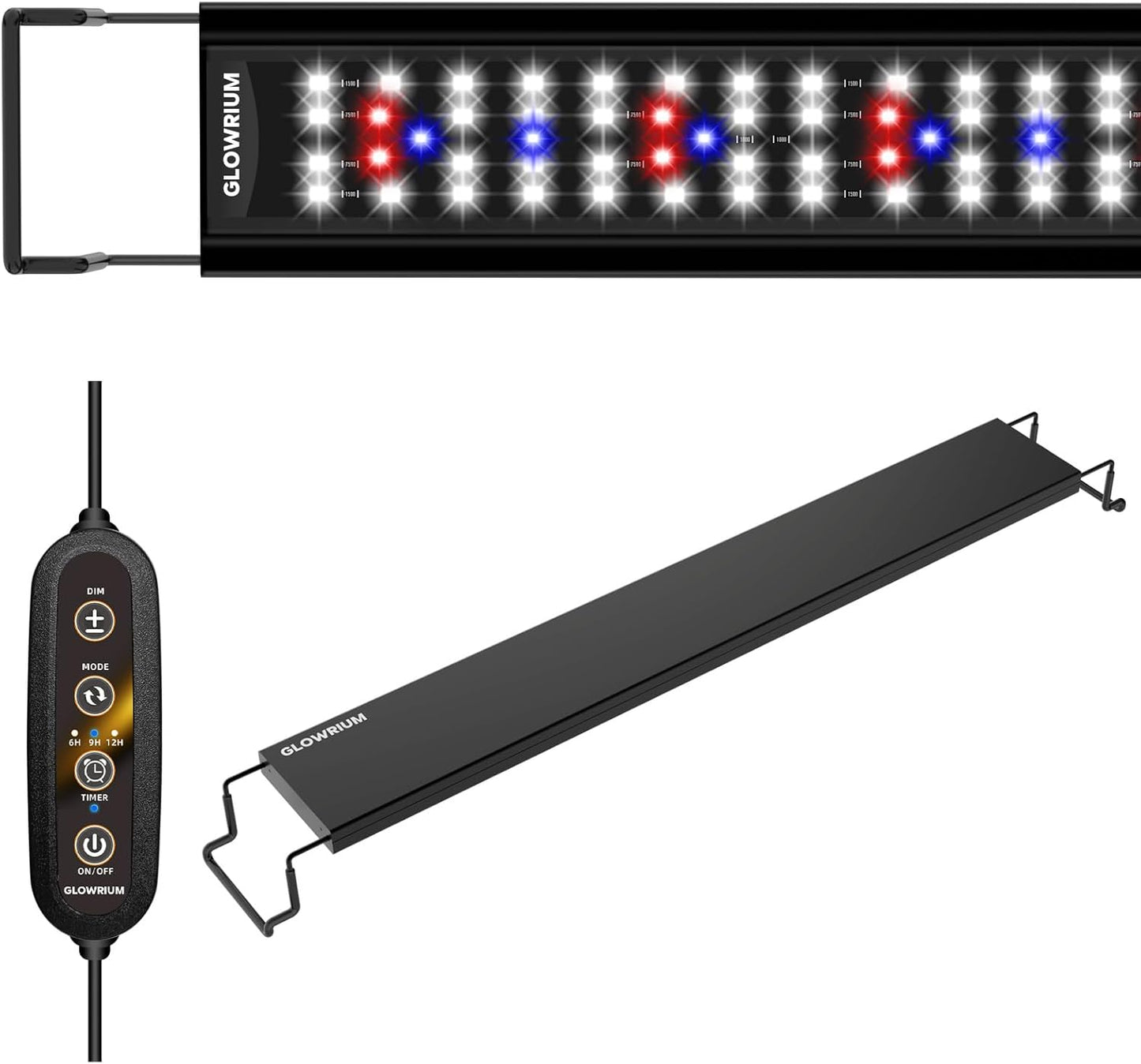 GLOWRIUM Aquarium Light for Freshwater Fish Tanks 48-53 in