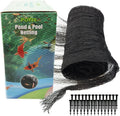 15x40ft Pond Netting for Leaves - Fine Mesh Pond Cover for Predator