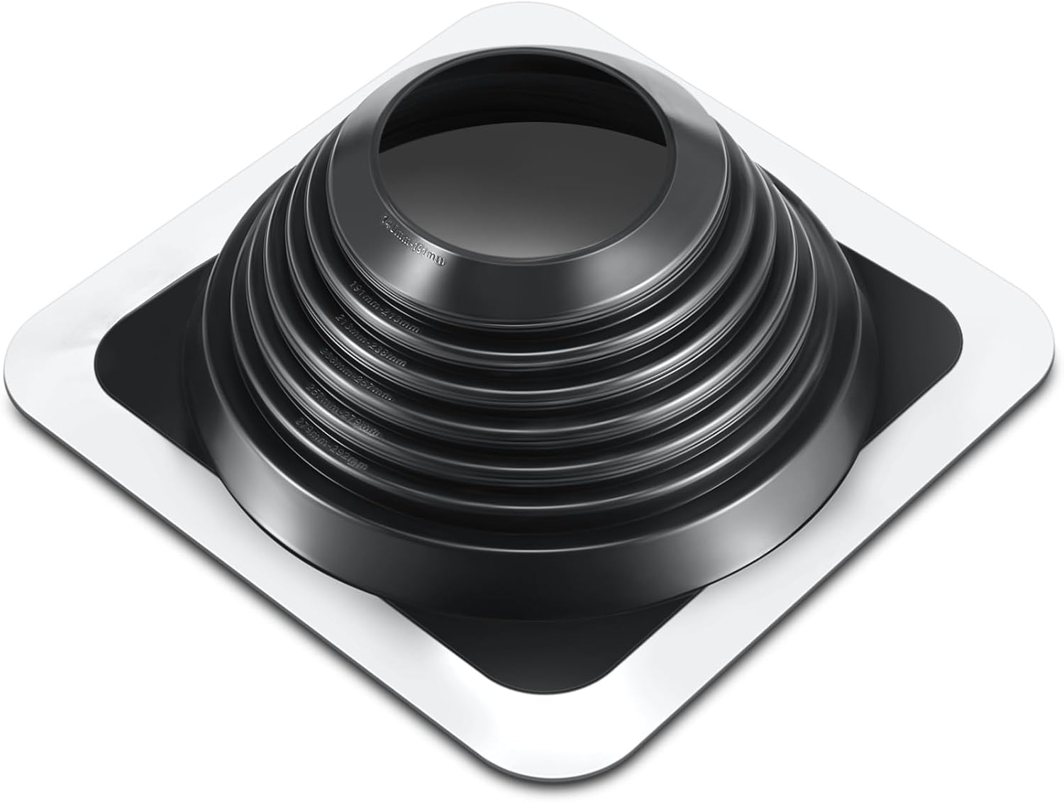 Durable #8 Metal Roof Vent Boot Flashing for Chimney Pipes