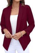 GRECERELLE Women's Office Blazer Cardigan for Effortless Style