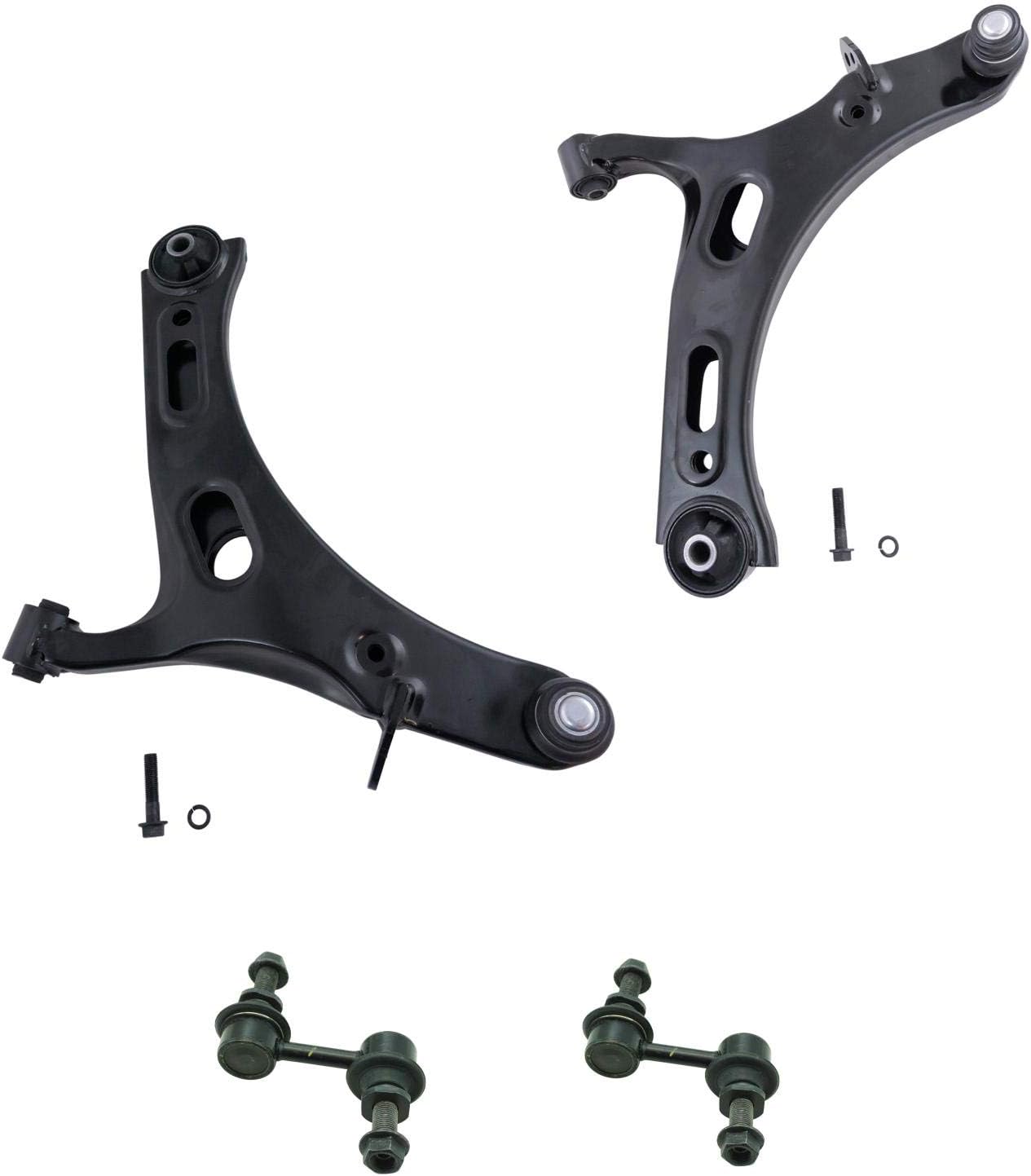 TRQ Front Suspension Kit Control Arm with Ball Joint for Subaru