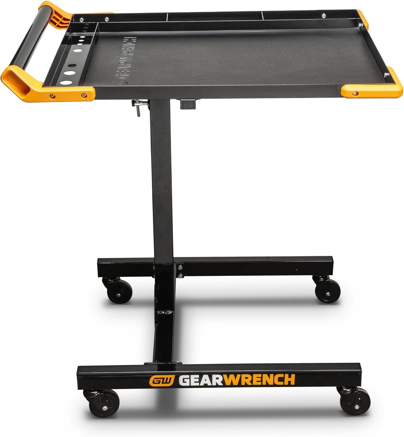GEARWRENCH Adjustable Height Mobile Work Table for Versatile Use