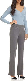 Rekucci Women's Smart Desk to Dinner Stretch Bootcut Pant - Tummy