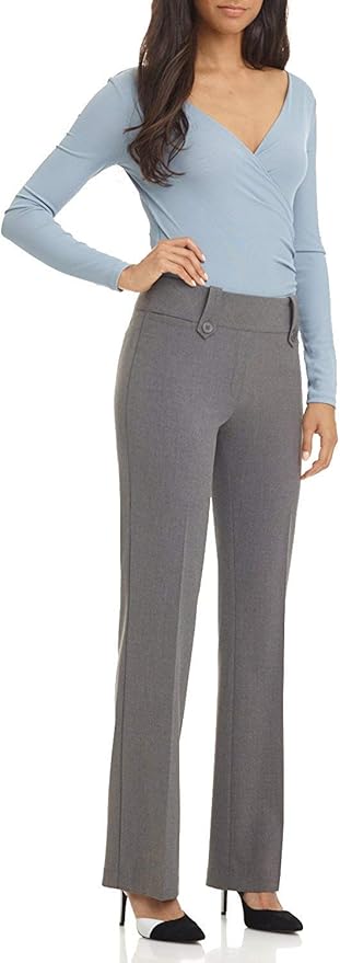 Rekucci Women's Smart Desk to Dinner Stretch Bootcut Pant Review