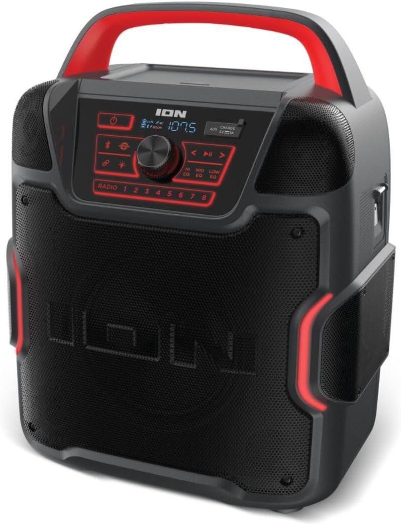 ION Audio Pathfinder 320 All Weather Speaker for Outdoor Fun