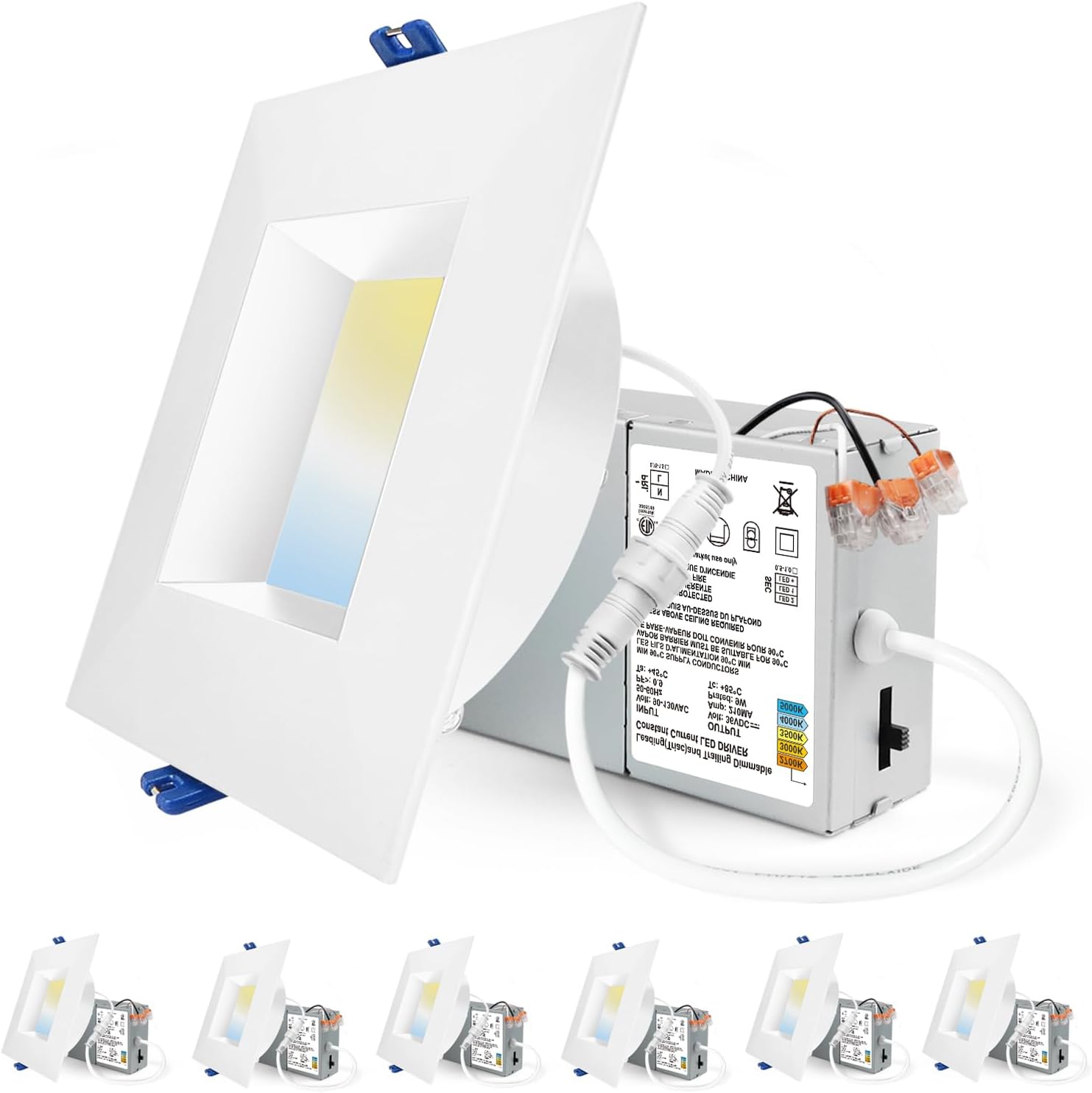 Adetu 4 Inch Anti-Glare LED Downlight for Cozy Illumination
