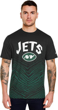 Zubaz NFL Teams Men's Vibrant Team Colors Graphic T-Shirt (Style 4CPC)