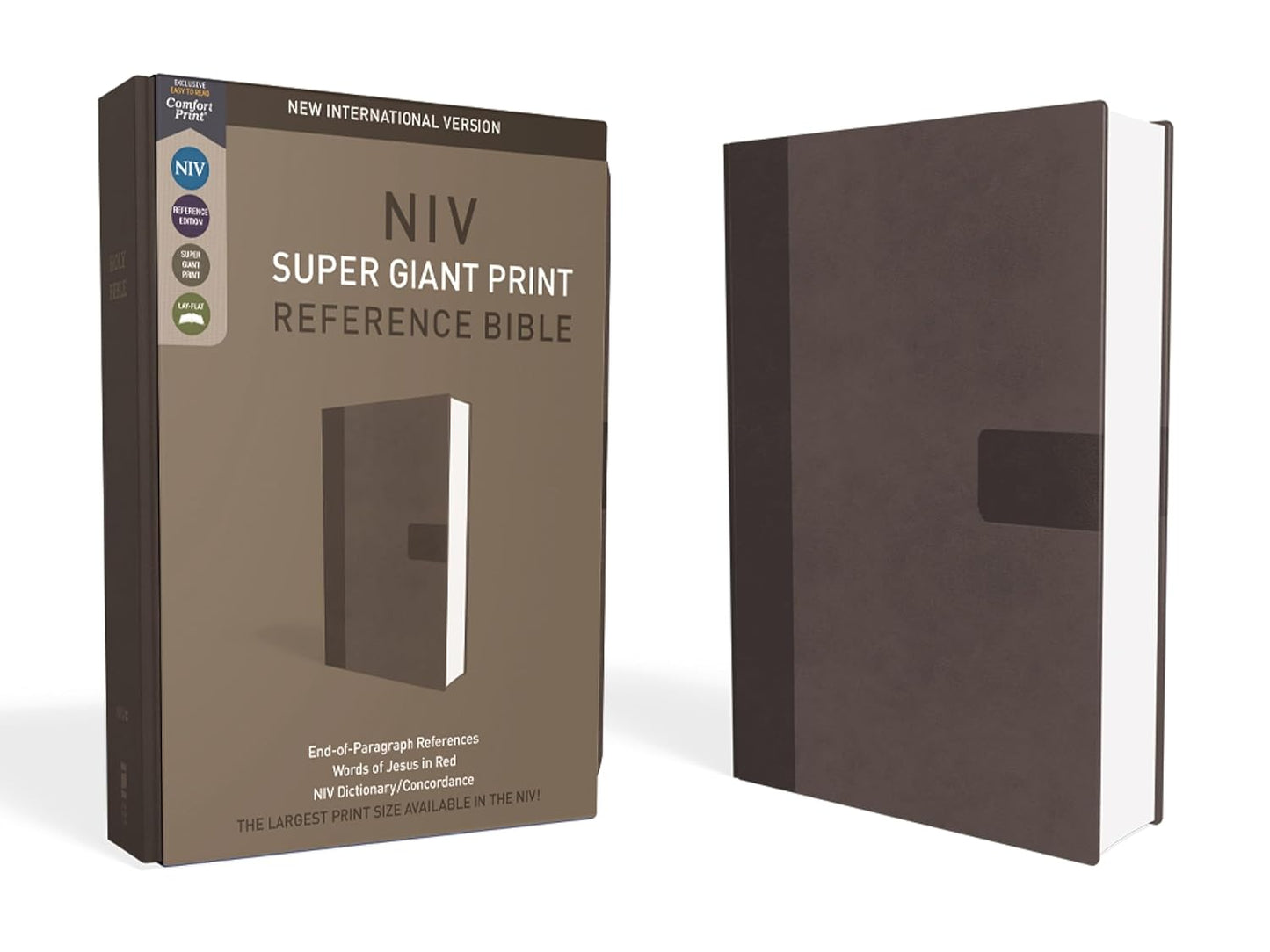NIV Super Giant Print Reference Bible with Comfort Print Design