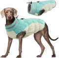Dog Coat for Large Dogs Waterproof Winter Jacket - BuiltIn Harness