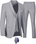 Furuyal Men's 3 Piece Slim Fit Suit Set - Sharp Wedding & Business 20%