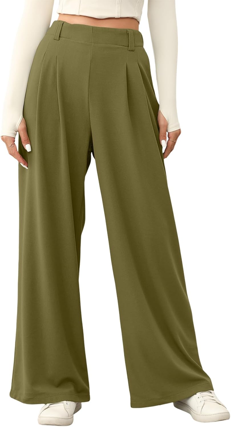 EVALESS Women's Wide Leg Pants for Comfort and Style