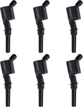 MAYASAF DG508 Ignition Coil Pack of 6 - Direct Fit for Ford V8/V10
