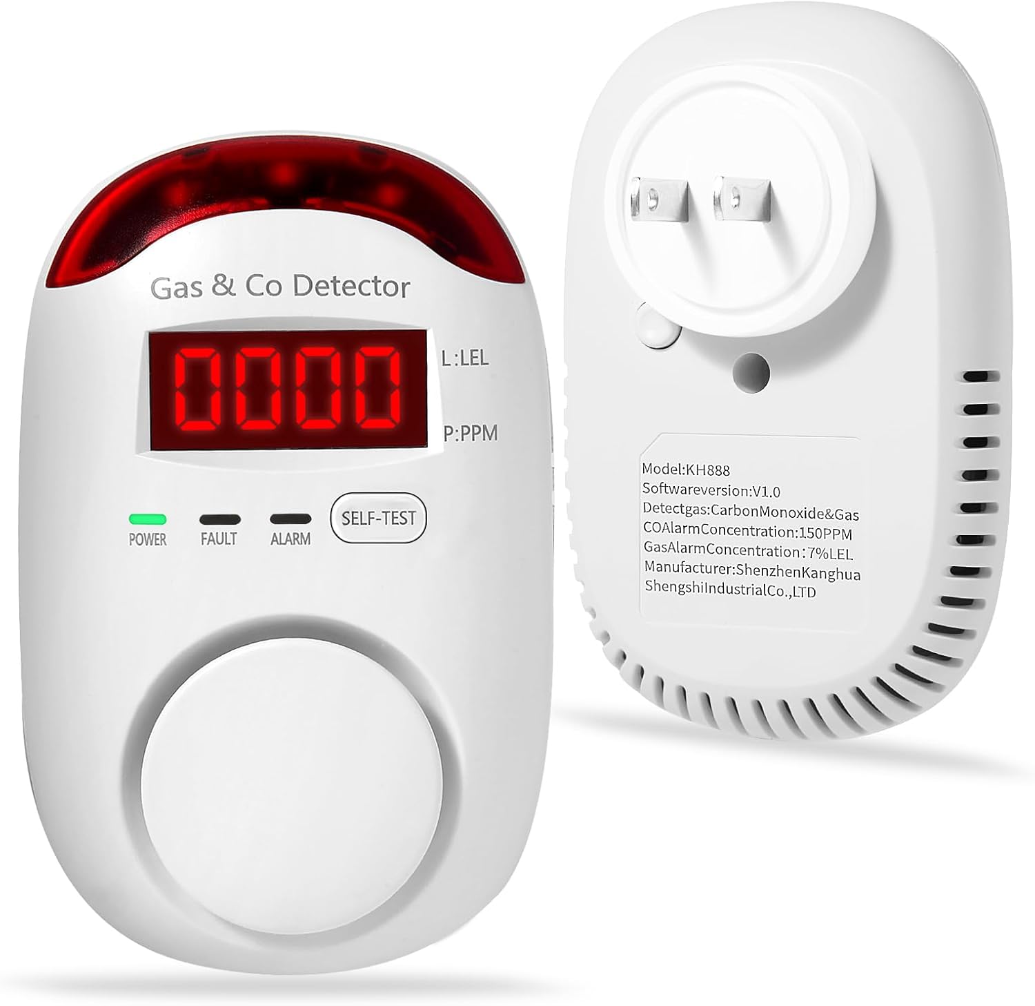 Combination Gas & Carbon Monoxide Detectors for Home Safety