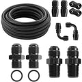 AN6 6AN Automatic Transmission Cooler Lines Kit with fittings - Nylon