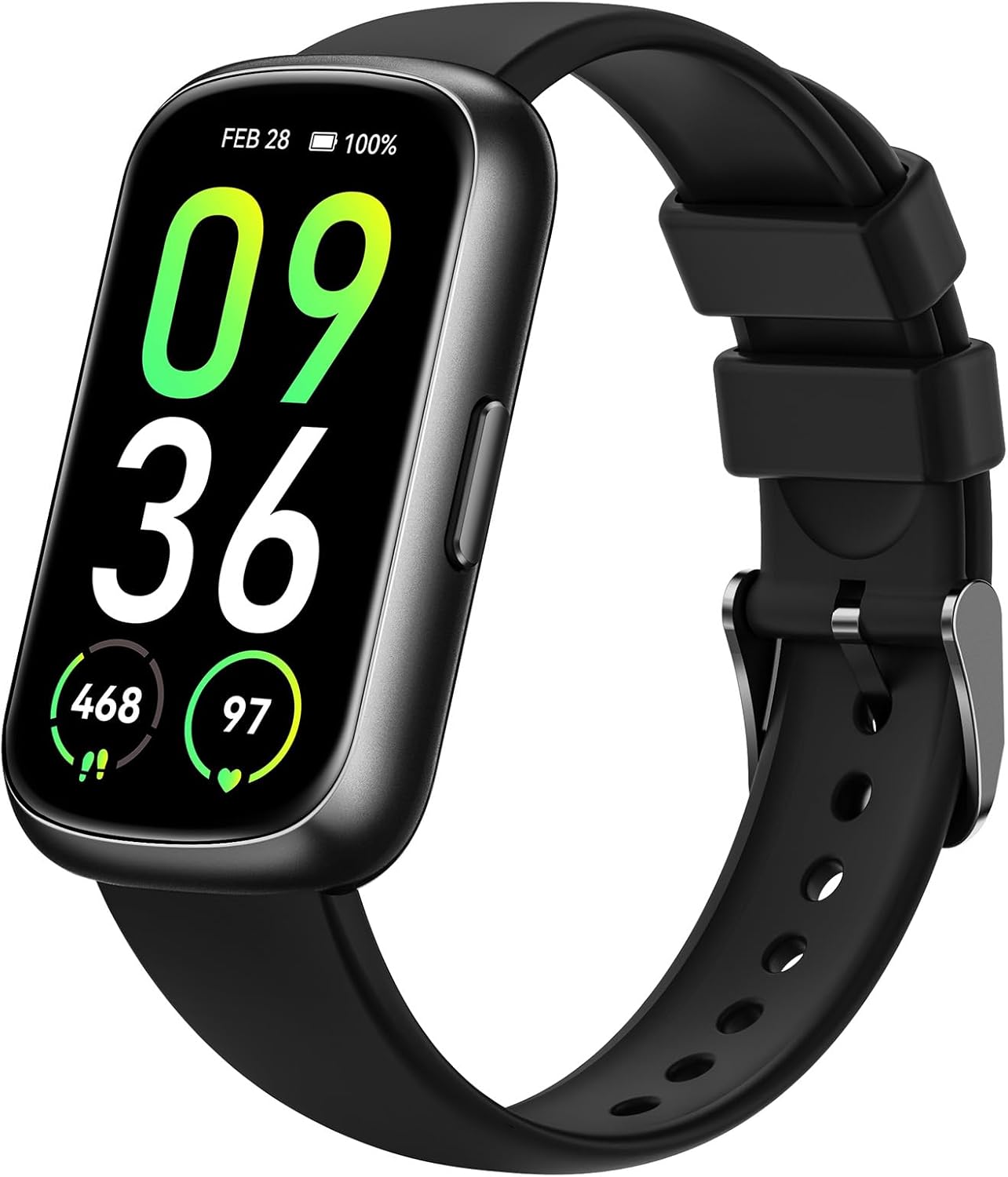 Health Fitness Tracker with 24H Heart Rate Monitor and More