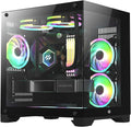 Bgears b-Pellucid MicroATX Gaming PC Case - Crystal View Cooling