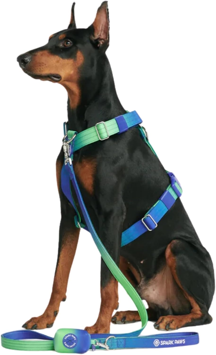 Spark Paws No Pull Dog Harness for Large Dogs - Heavy Duty Design