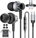 Premium USB C Earbuds for iPhone & Samsung | Noise Cancelling Mic | Gsangoo