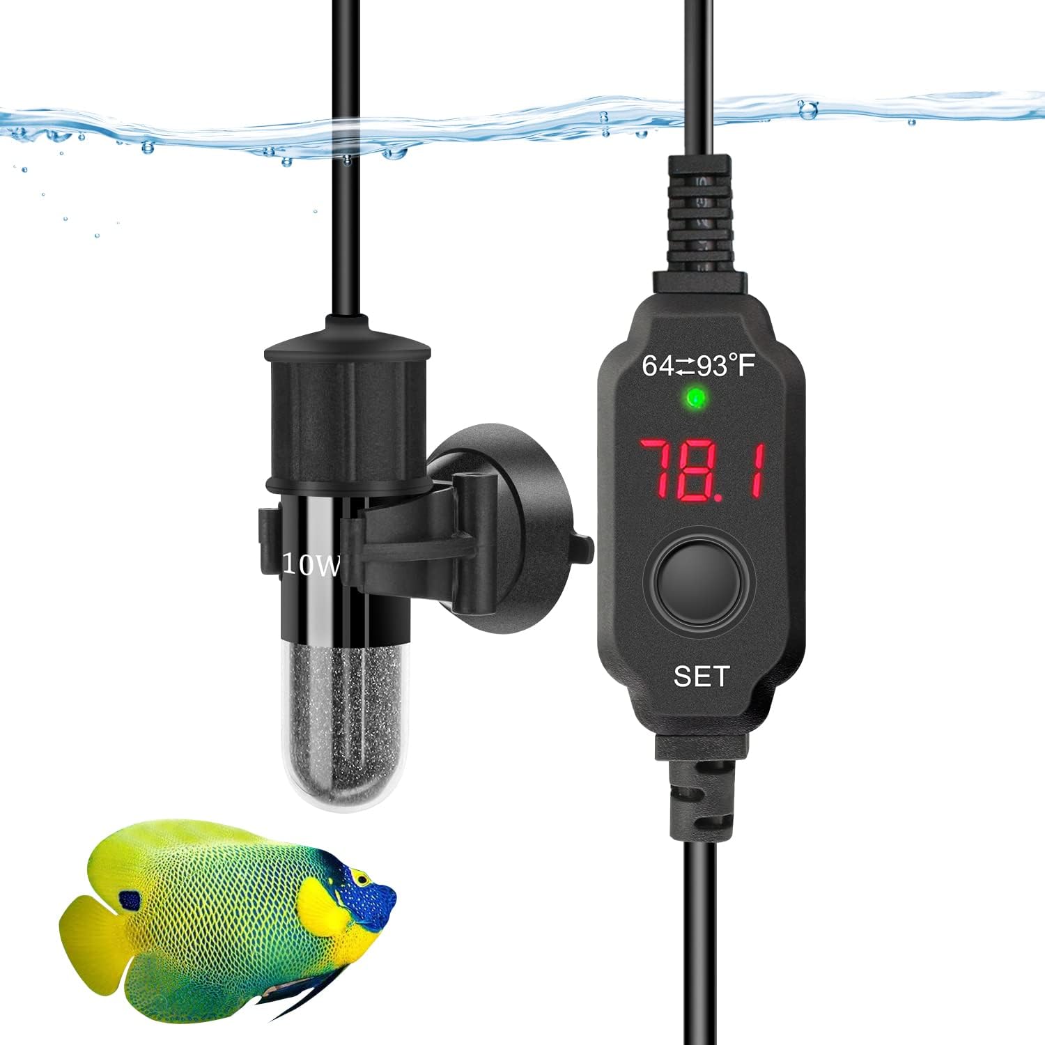 YOFOTHS Mini Aquarium Heater 10W: Precise Temperature Control