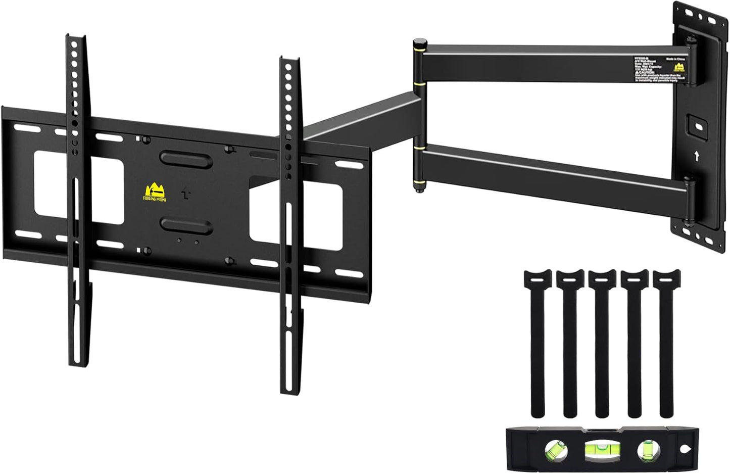 FORGING MOUNT Long Arm Corner TV Wall Mount - Smooth Extension & Easy Install