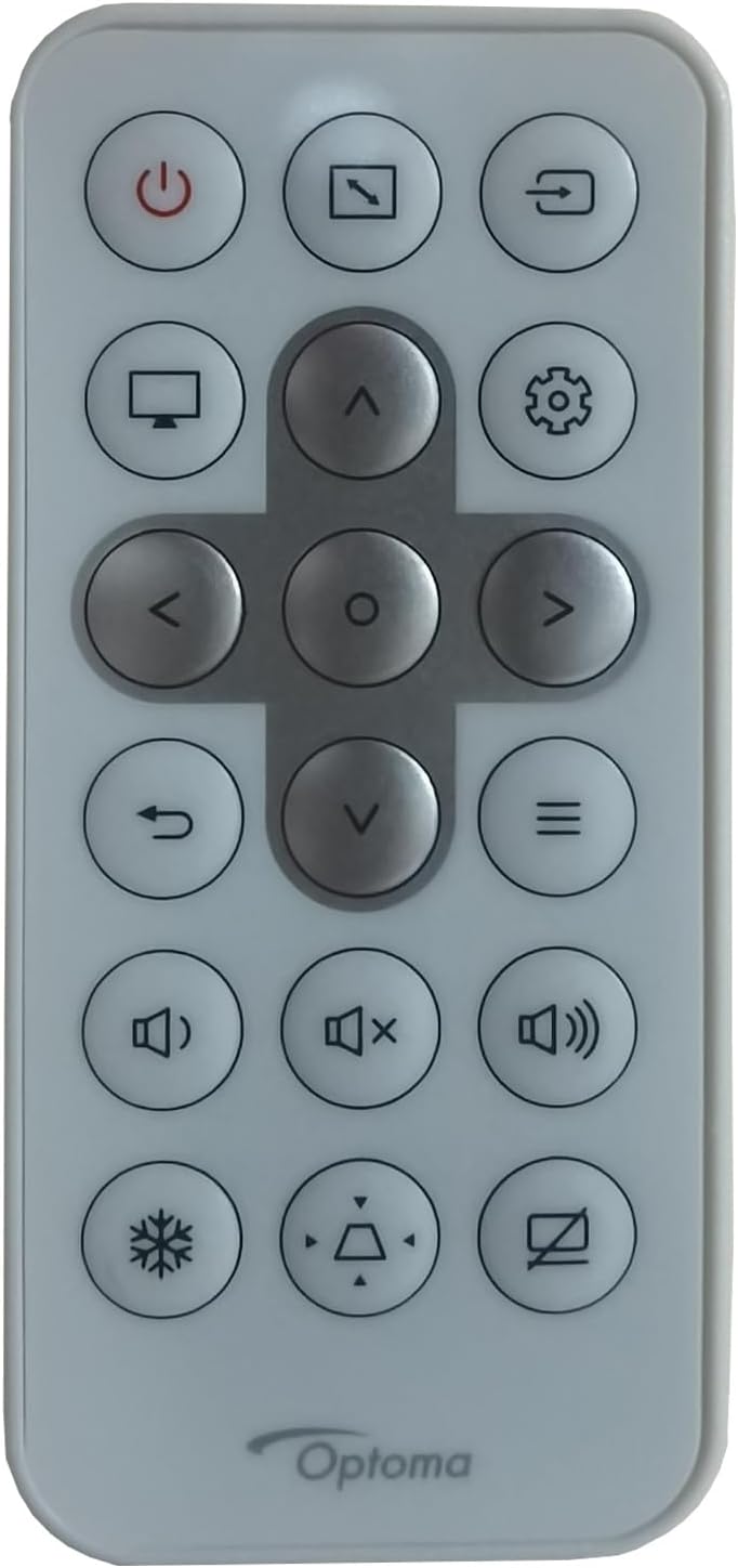 Replacement Remote for OPTOMA Projectors: GT2000HDR, UHZ35ST