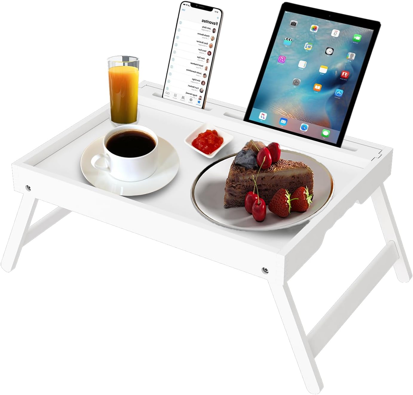 Artmeer Bamboo Bed Tray - Ultimate Convenience!