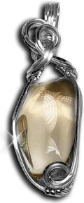 Handmade Birthstone Jewelry Citrine Necklace Pendant - Elegant Gift