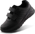 JABASIC Kids Black/White Hook and Loop School Uniform Sneaker Review