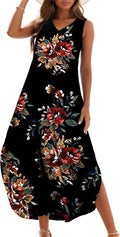 Zilcremo Women's Summer Casual Loose Sundress (Style JLC8)