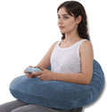 QUEEN ROSE Reading Pillow for Bed and Sofa - Ergonomic Arm Support