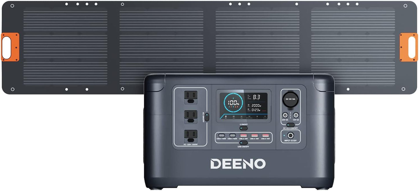 DEENO S1500: Reliable 1036Wh Power Station