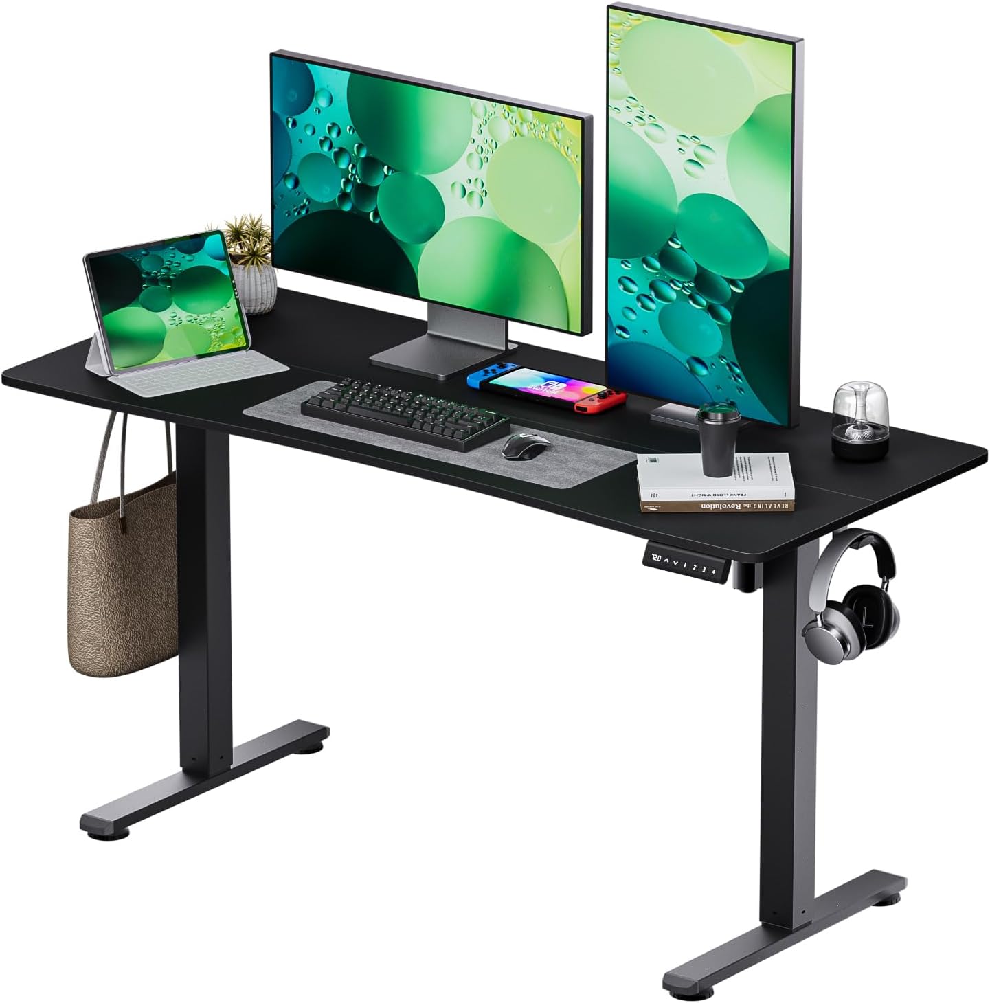 SohoTeco Electric Standing Desk: Fast Sit-Stand Switch
