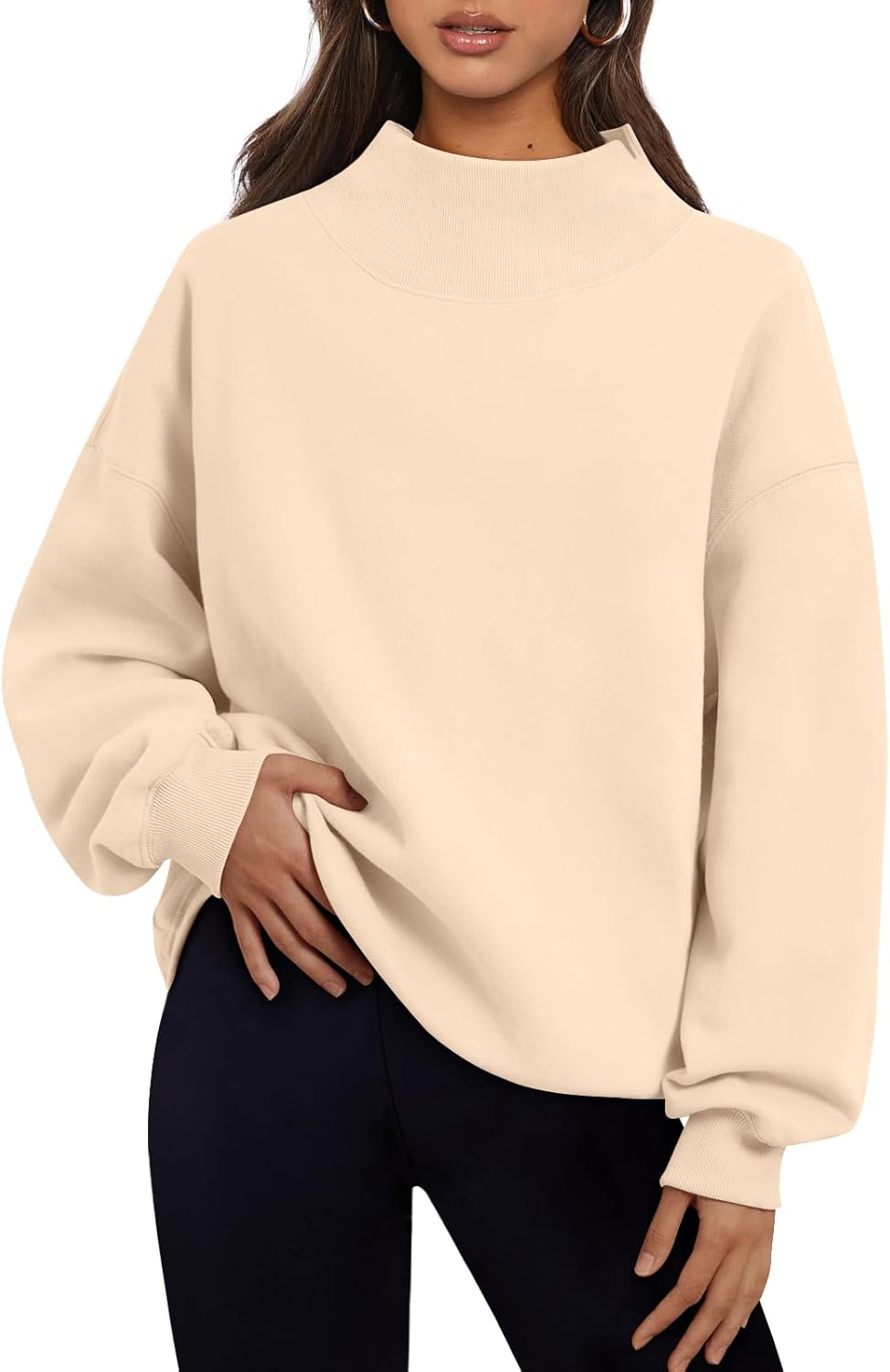 Trendy Queen Oversized Sweatshirts for Women in Fall Fashion