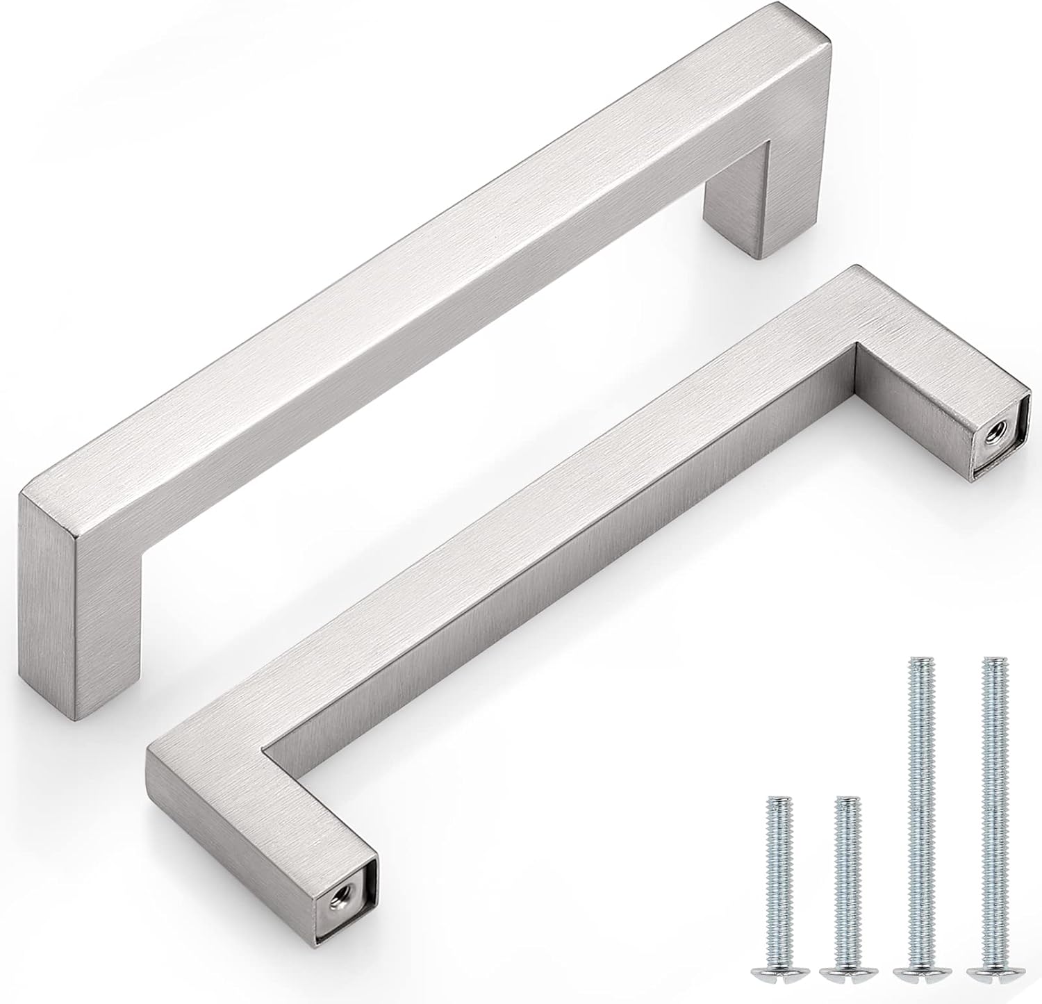 Probrico Square Cabinet Handles 5 inch Holes Centers for Kitchen