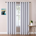 Blackout Curtains 70 in Wide - 2 Panels Extra Wide Room Darkening