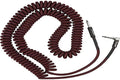 Fender Professional Series Tweed Coiled Instrument Cable, 30ft