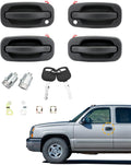 Exterior Door Handle Set (4PCS) for 1999-2007 Chevy/GMC - Solid Fit