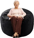 WhatsBedding Bean Bag Chairs for Adults with Memory Foam Comfort