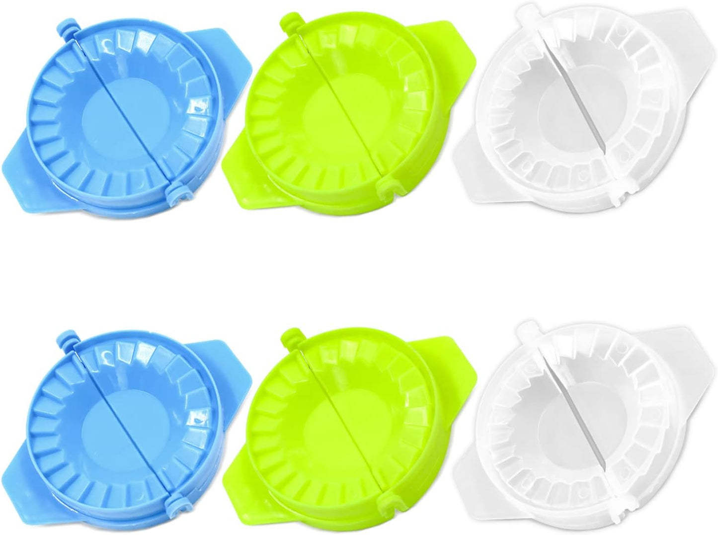 6Pc Dumpling Maker Set - Easy Empanada & Pie Press - Yitexin