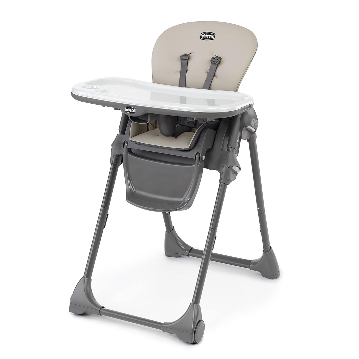 Chicco Polly Highchair - Taupe: Stylish & Functional