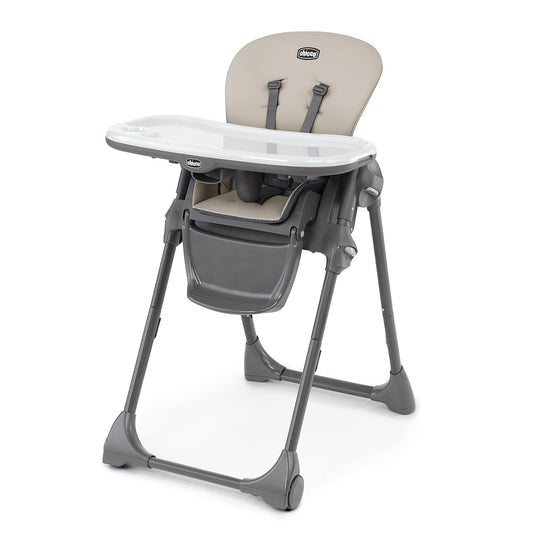Chicco Polly Highchair - Taupe: Stylish & Functional